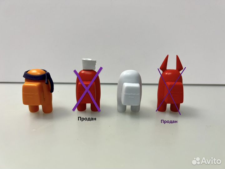 Фигурки Among Us