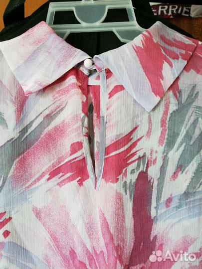 Шифоновая блузка 48р