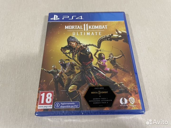 Mortal Kombat Ultimate ps4 ps5 Новый