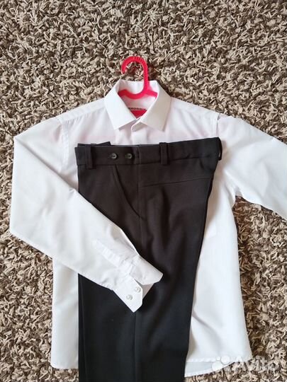 Рубашка + брюки школьные для мальчика