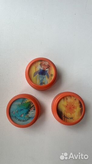 Крышки с покемонами