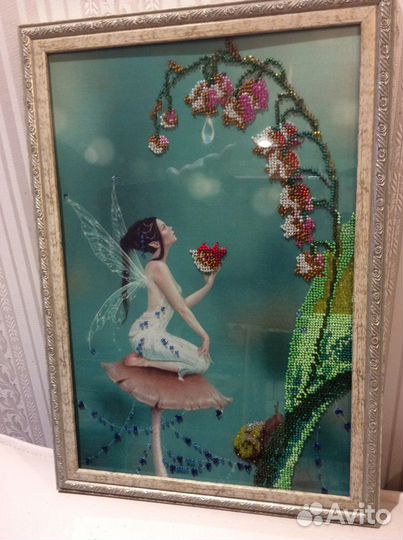 Картины бисером 3шт