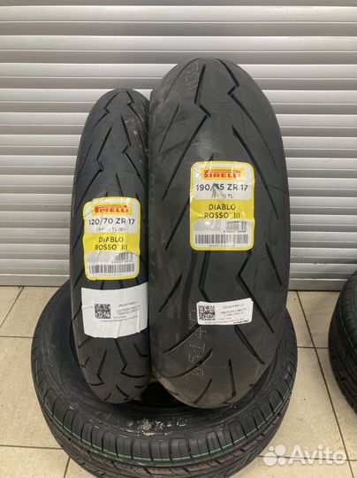 Мотошина Pirelli Diablo Rosso 3 190 55 17