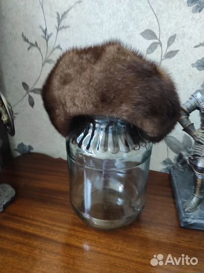 Шапки зимние, меховые, женские, 4 шт