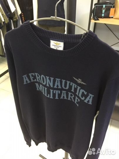 Джемпер Aeronautica Militare L оригинал новый