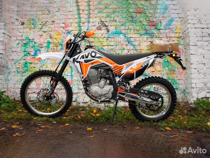 Мотоцикл kayo T2 250 enduro PR