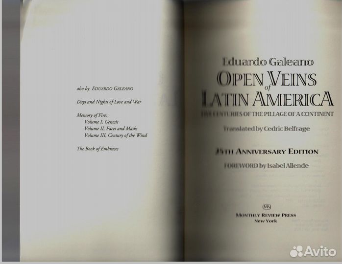 Open Veins of Latin America: Five Centuries of the