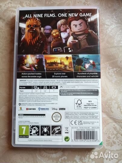 Lego Star Wars: The Skywalker Saga switch