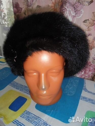 Берет норковый