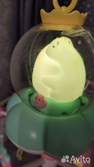 Мобиль музыкальный с ночником