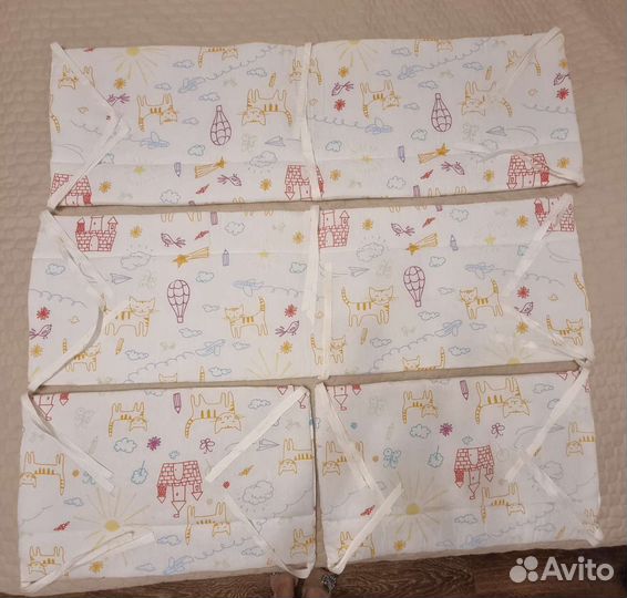 Бортики в кроватку