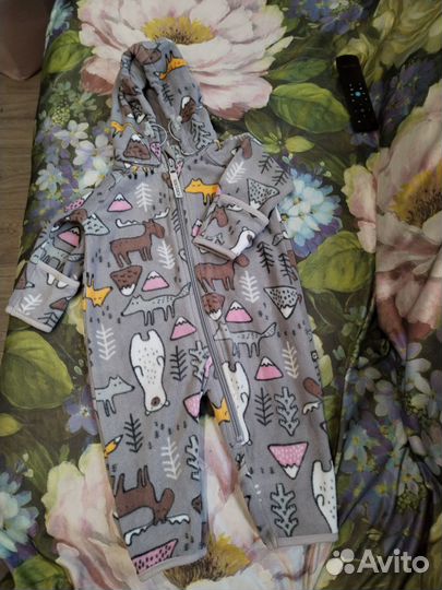 Флисовый комбинезон