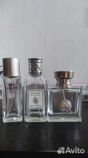 Пустые флаконы от парфюма