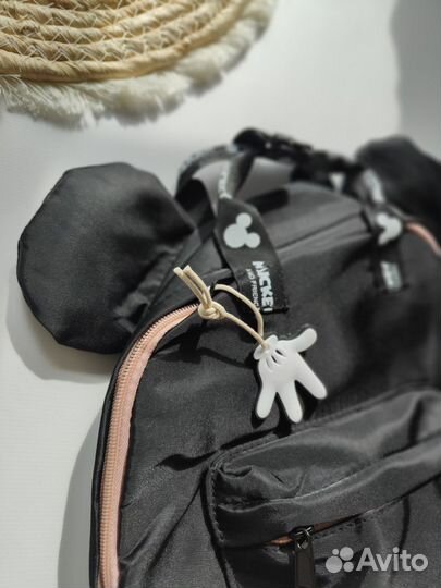 Zara Рюкзак Микки Маус с ушками, 2-6 лет, новый