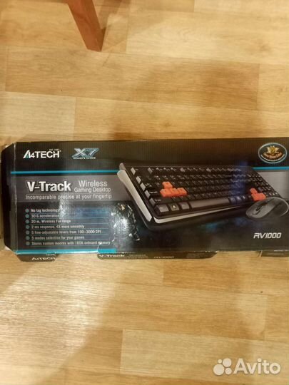 Игровая клавиатура и мышь беспроводная