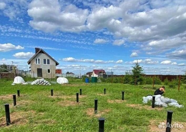 Установка Винтовых свай