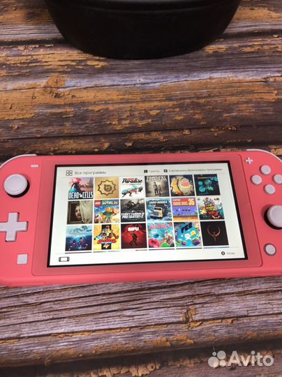 Nintendo switch lite прошитая новая