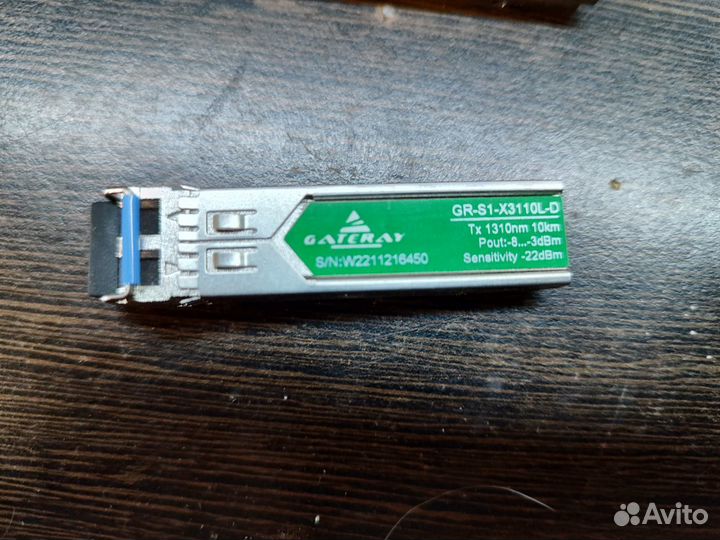 Gateray gr-s1-x3120l-d Форм-фактор модуля SFP Ск