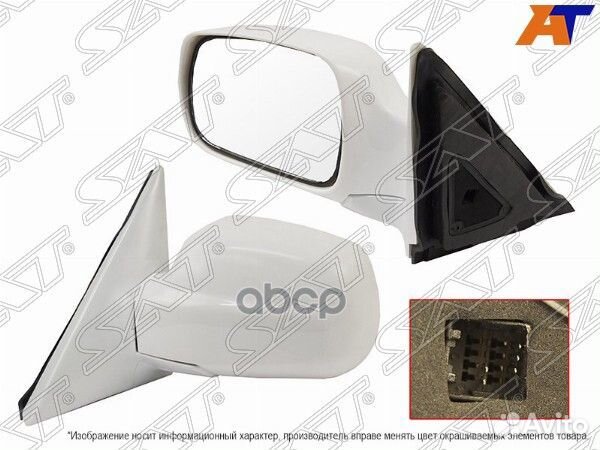 Зеркало hyundai terracan 01-07 LH ST-HN12-940-2