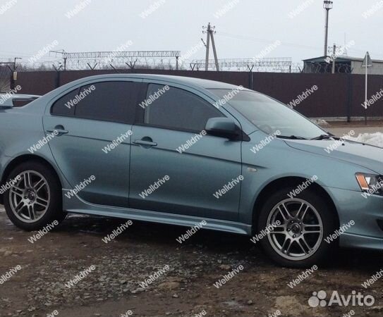 Обвес Mitsubishi Lancer X 10 Zodiak 2 трубы рест