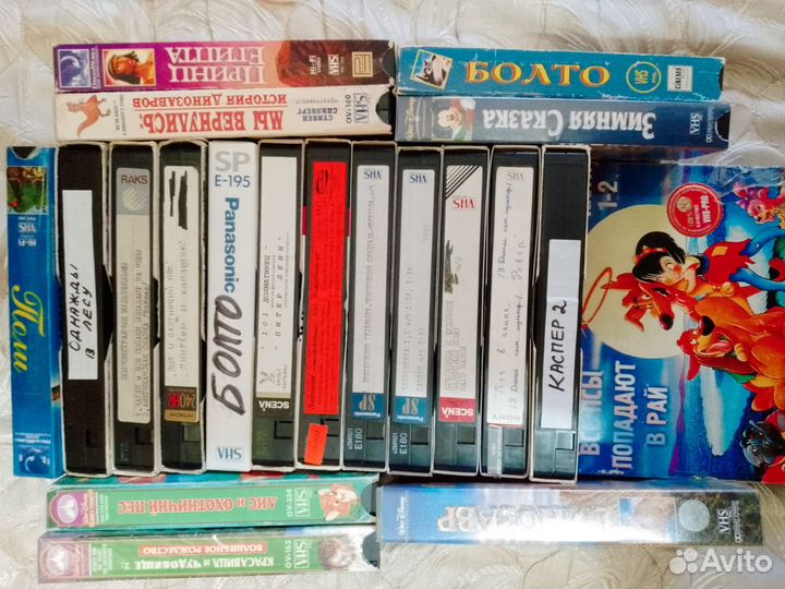 Видеокассеты vhs