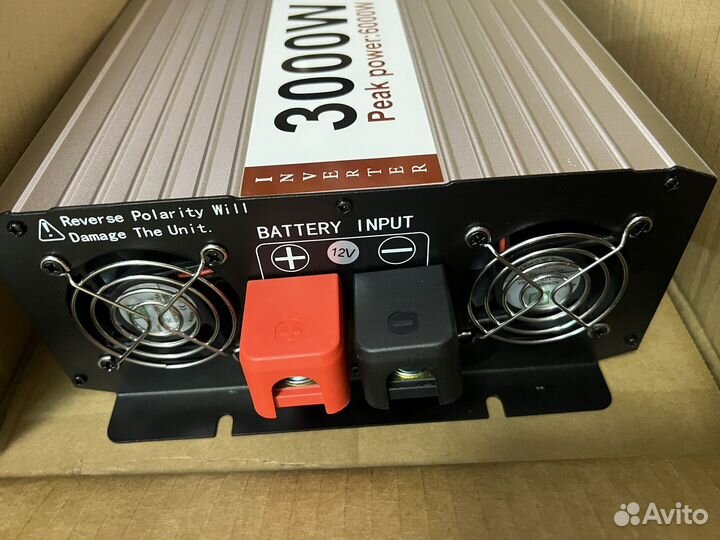 Промышленный инвертор чистый синус 12/220 6000w