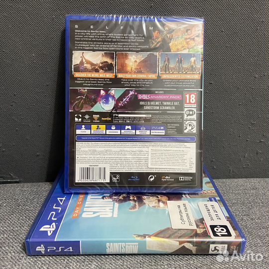 Saints Row Day One Edition PS4 рус суб
