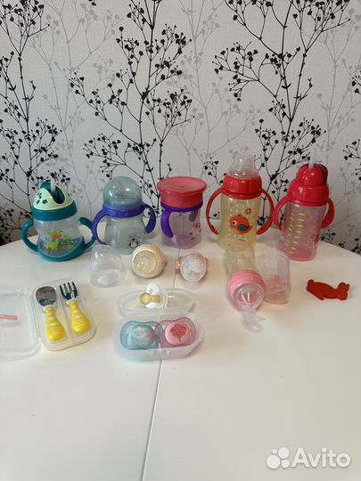 Детская посуда (поильники, пустышки и тд)
