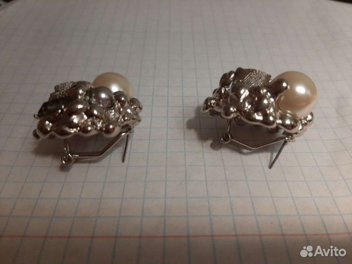 Серьги с жемчугом