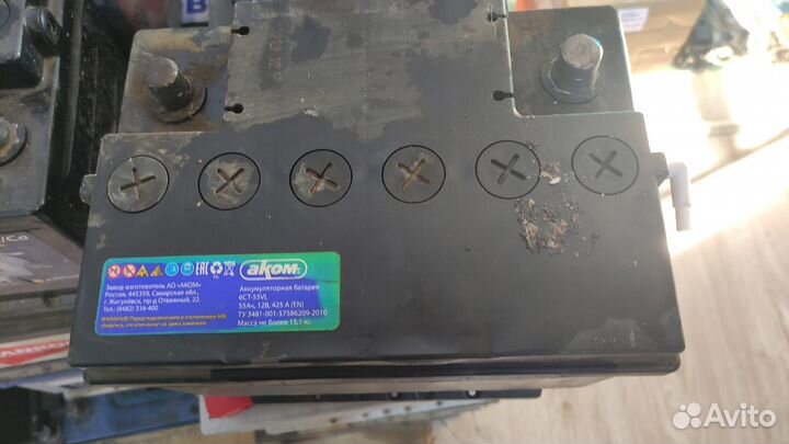 Аккумулятор бу Аком LADA