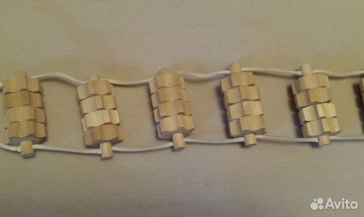 Массажер деревянный, новый