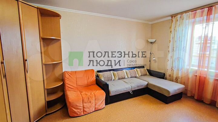 1-к. квартира, 34 м², 1/3 эт.