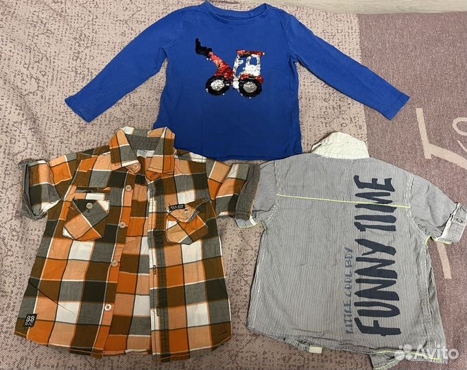 Пакет одежды на мальчика 92-98 размер