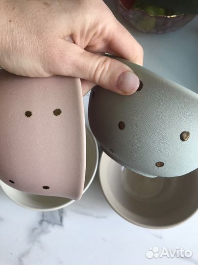 Набор тарелок глубоких. Керамика