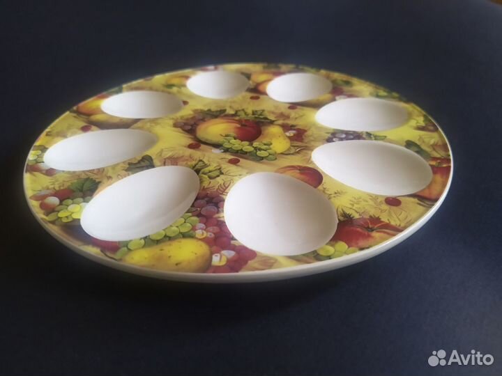 Тарелка для пасхальных яиц прованс