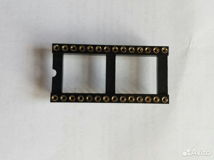 Sclm-28 Панелька DIP 28 цанговая 109 шт