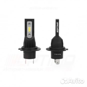 Распечатать Лампа LED Optima qvant H7 5000K