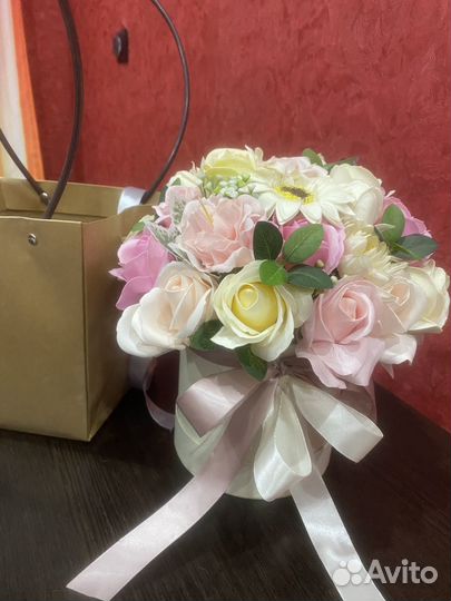 Букет из мыла