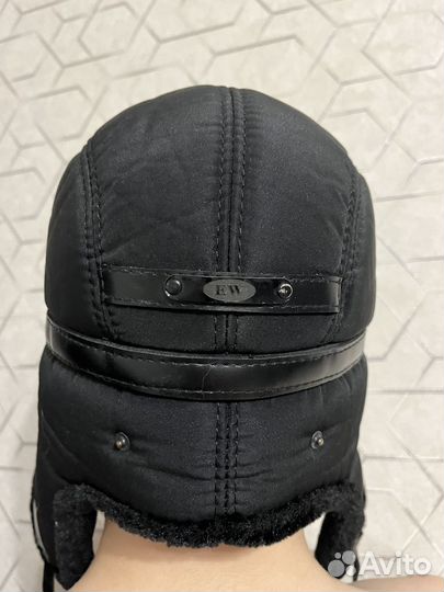 Шапка ушанка мужская