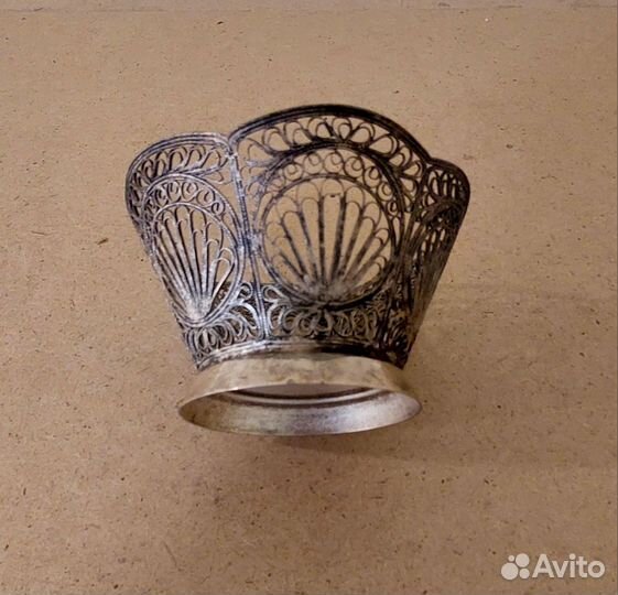 Старинная ажурная конфетница СССР