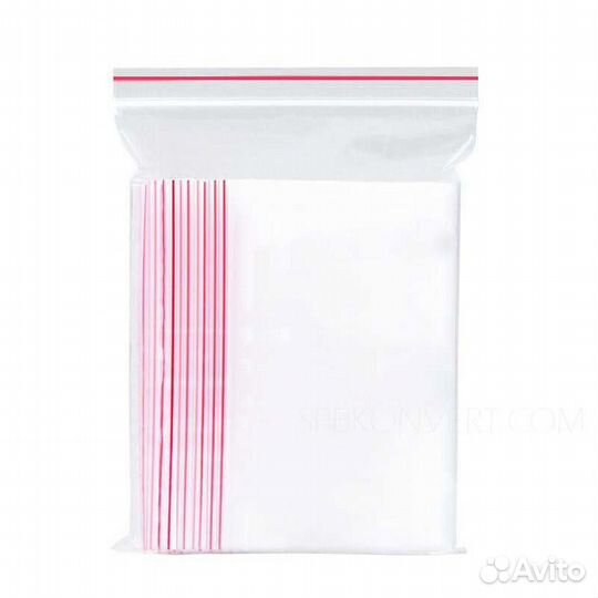 Пакеты грипперы с zip замком опт пвд 6*8 см