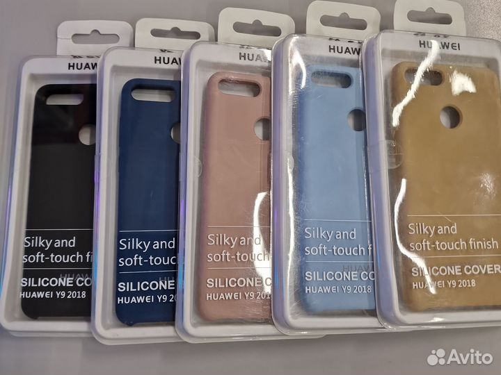 Чехол Silicone Cover для Huawei y9 2018