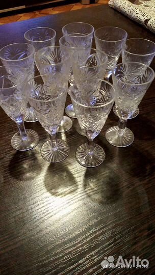 Фужеры хрцстальные СССР