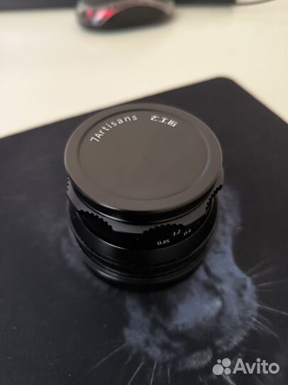 Объектив 7artisans 35mm f1.2 Canon EF-M, черный
