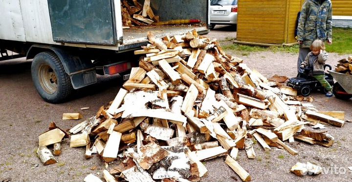 Дрова Березовые в укладку в Приозерске любого объе