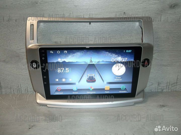 Магнитола 2DIN Citroen C4 Android