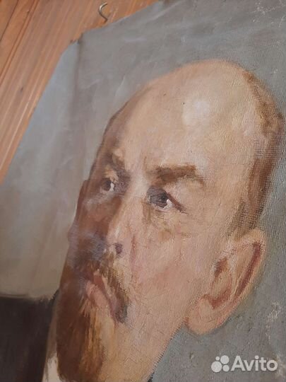 Картина маслом на холсте старинная