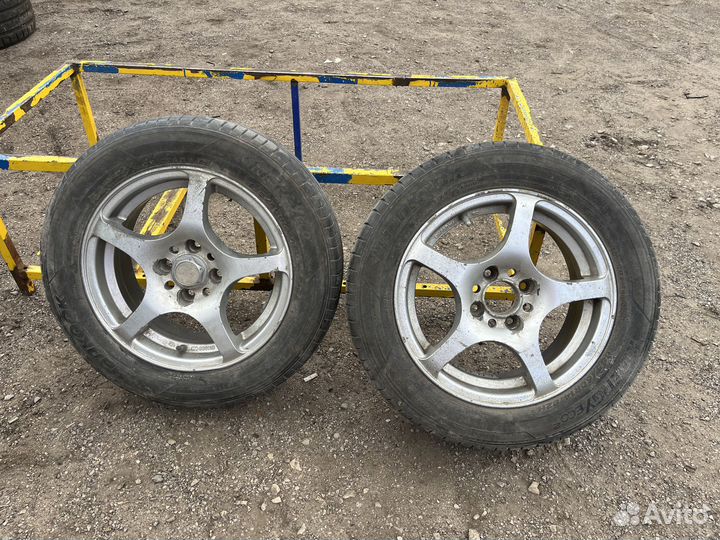 2 шт. Лето Hankook 185/60 R14 + Литьё Ваз RW 4x98