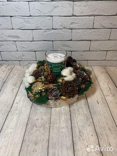 Подсвечник/ интерьерный декор