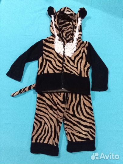 Новогодний костюм тигра, на 3 года